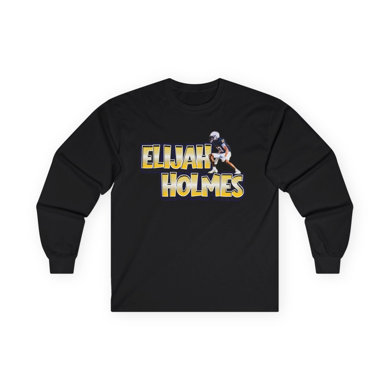 Elijah Holmes Unisex Cotton Long Sleeve Tee - Image 1