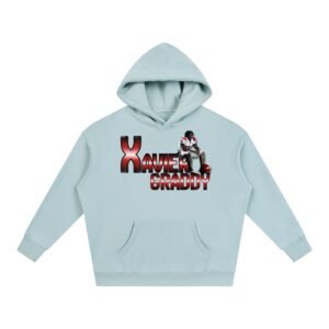 Xavier graddy  Oversize Fleeced Hoodie - Image 3