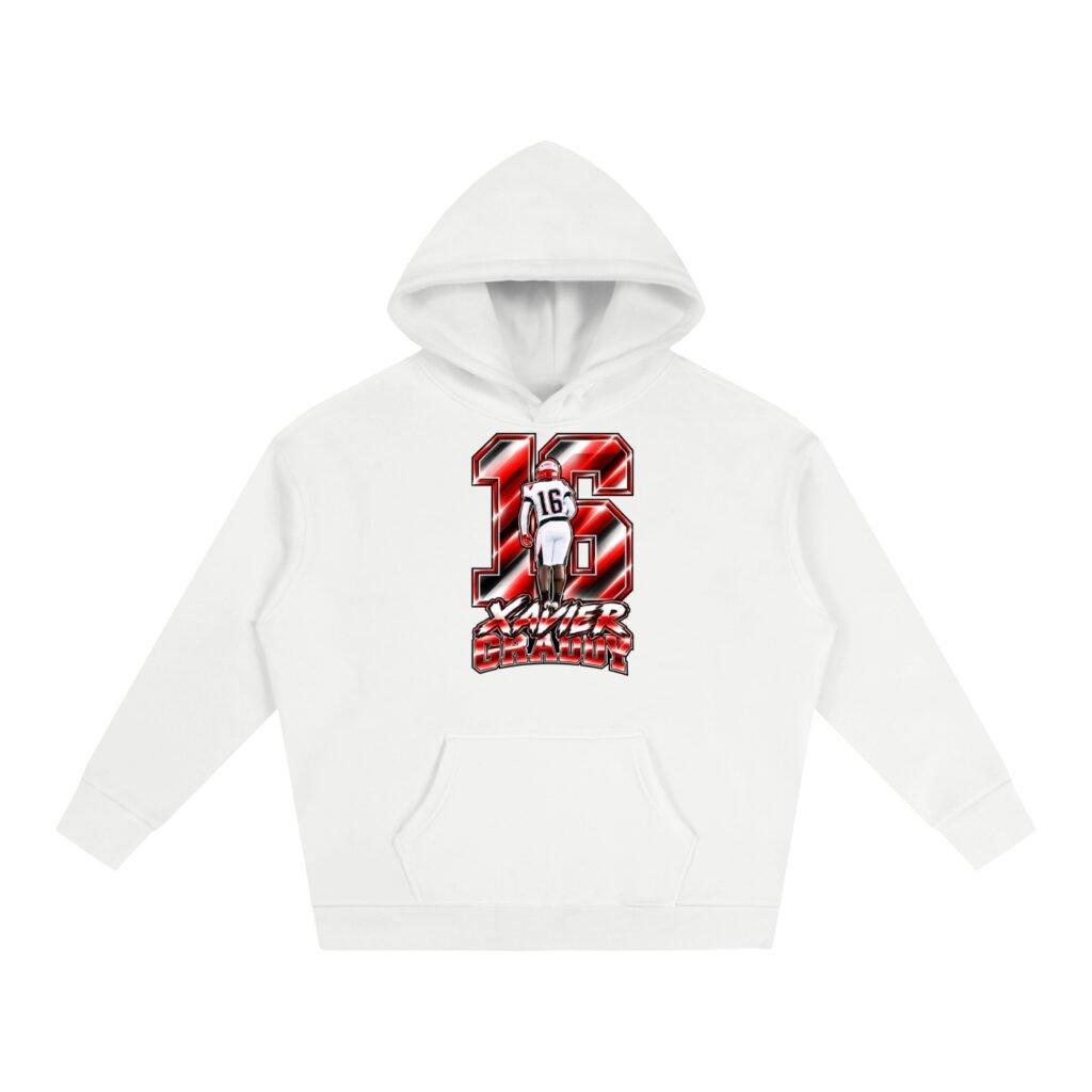 Xavier graddy Oversize Fleeced Hoodie