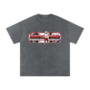 Demarius Ross Snow Washed Oversized TEE - Image 4