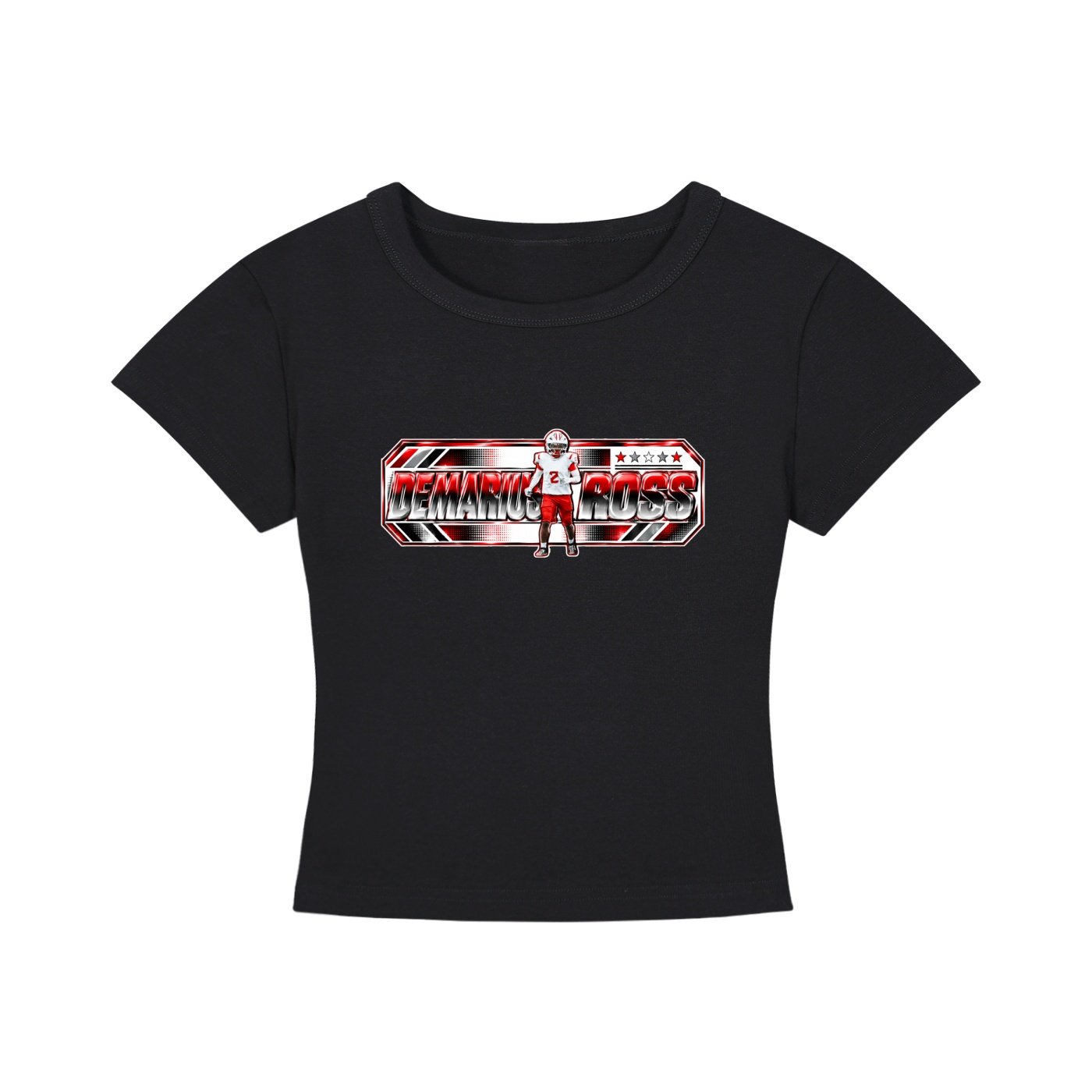 Demarius Ross   Women's CropTop - Image 1