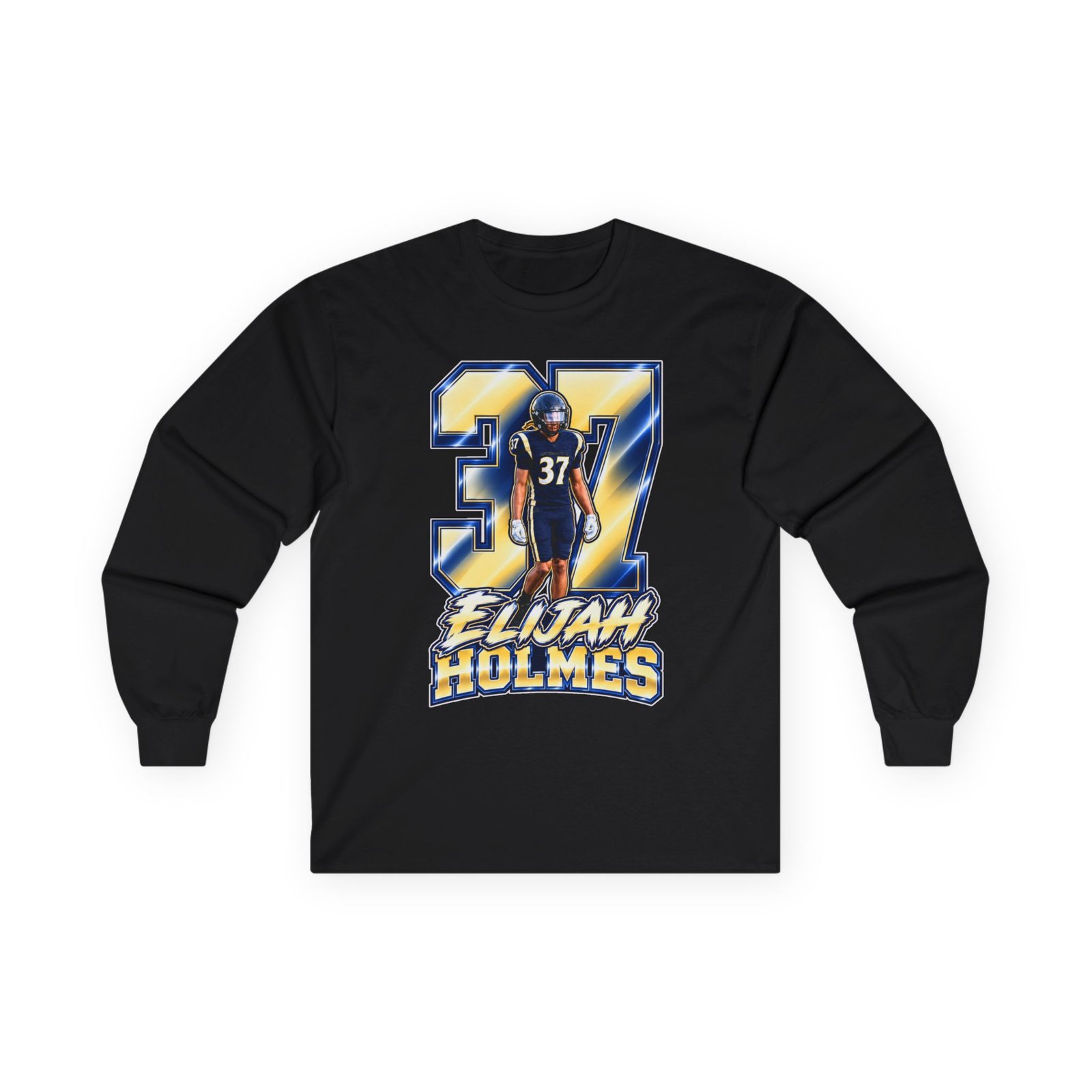 Elijah Holmes Unisex Cotton Long Sleeve Tee - Image 1