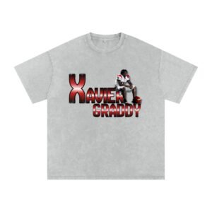 Xavier graddy Snow Washed Oversized TEE - Image 3
