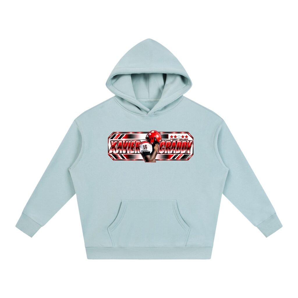 Xavier graddy Oversize Fleeced Hoodie