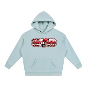 Xavier graddy Oversize Fleeced Hoodie - Image 3