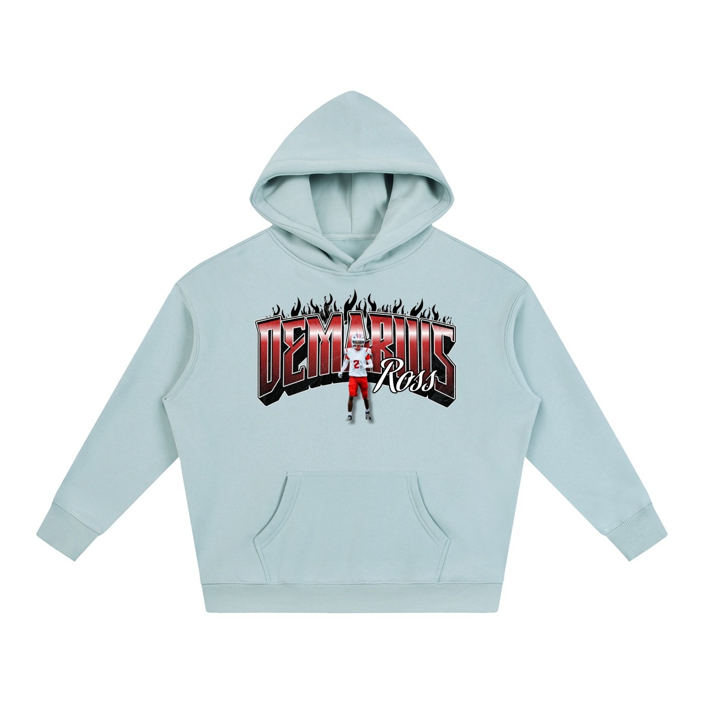 Demarius Ross   Oversize Fleeced Hoodie - Image 3