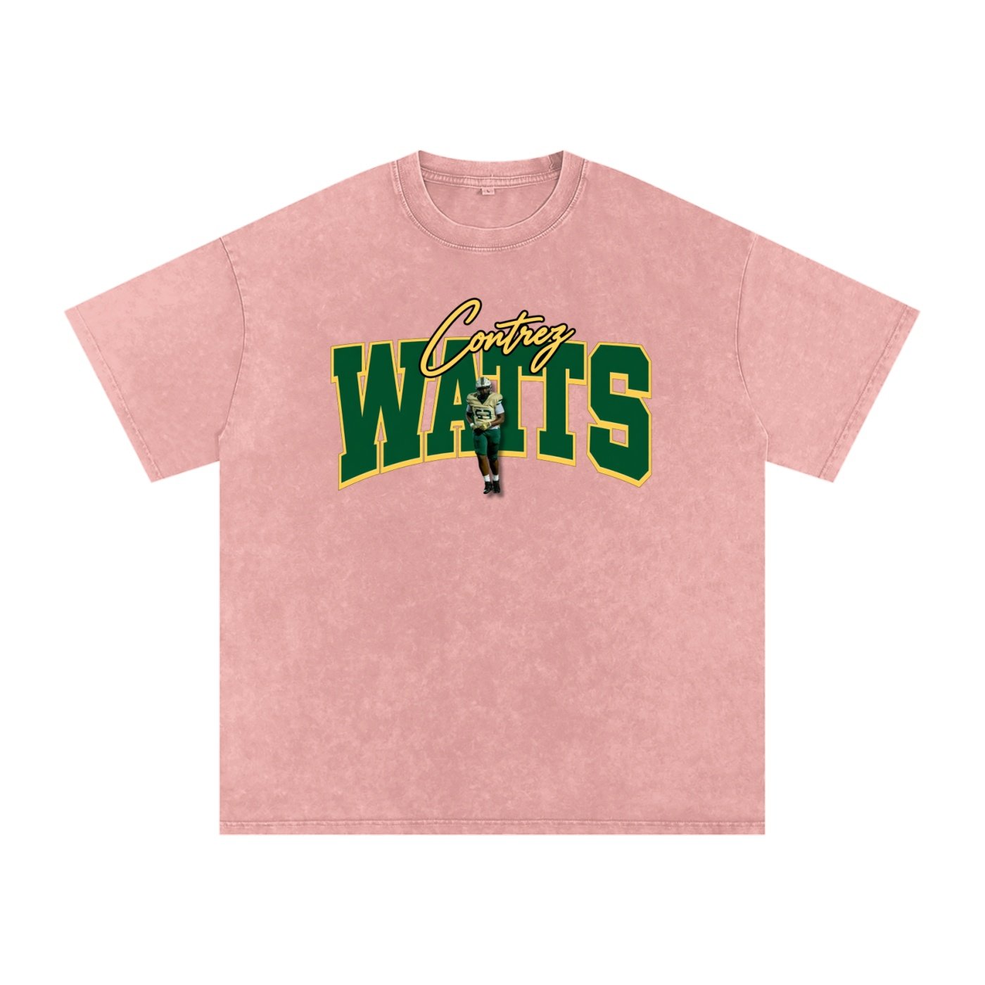 Contrez Watts Snow Washed Oversized TEE - Image 5