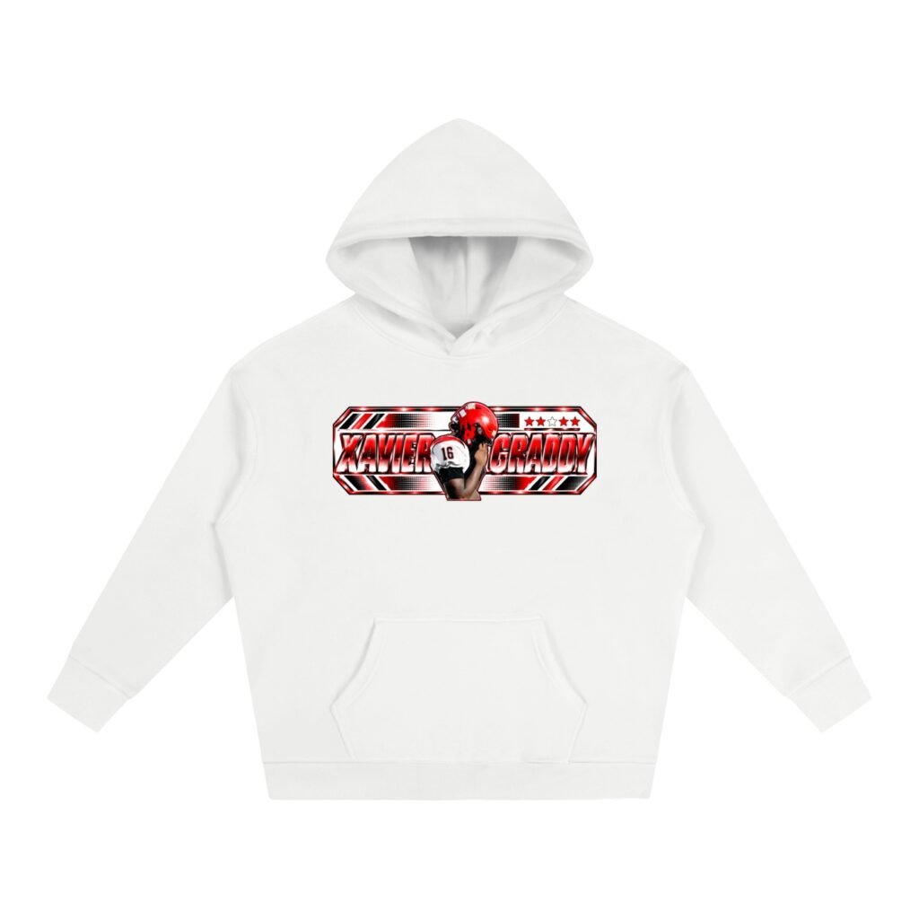 Xavier graddy Oversize Fleeced Hoodie