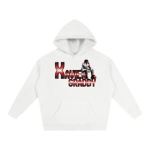 Xavier graddy  Oversize Fleeced Hoodie - Image 2