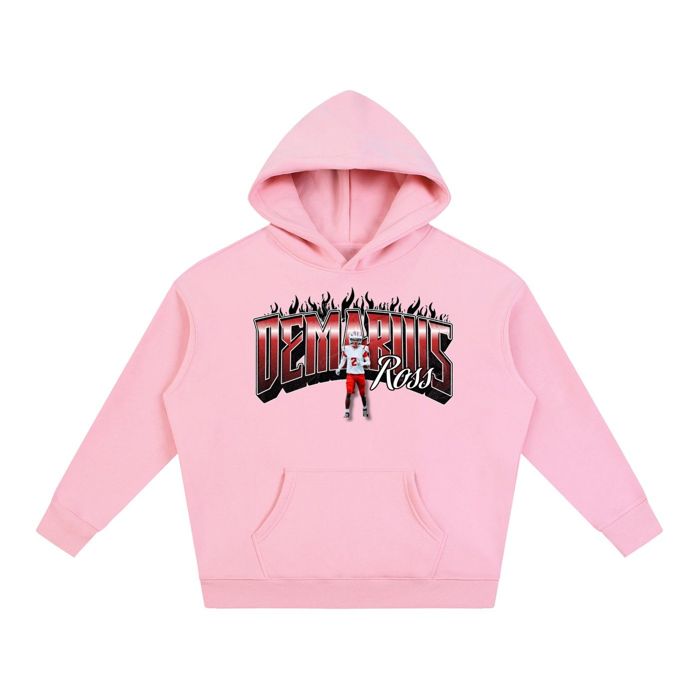 Demarius Ross   Oversize Fleeced Hoodie - Image 5