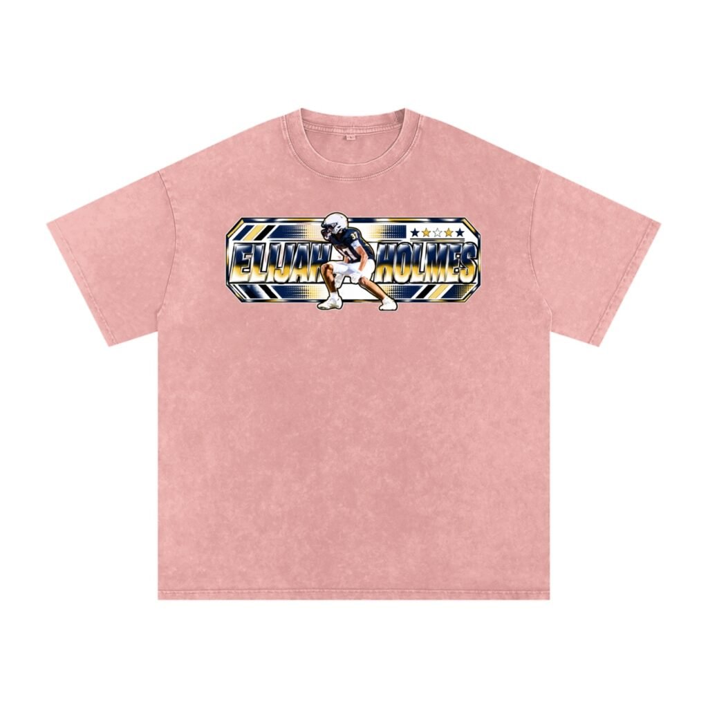 Elijah holmes Snow Washed Oversized TEE
