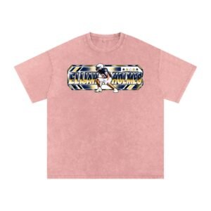 Elijah holmes Snow Washed Oversized TEE - Image 5