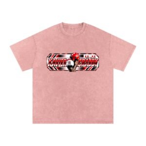 Xavier graddy Snow Washed Oversized TEE - Image 5