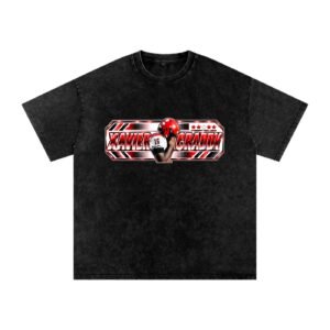 Xavier graddy Snow Washed Oversized TEE - Image 1