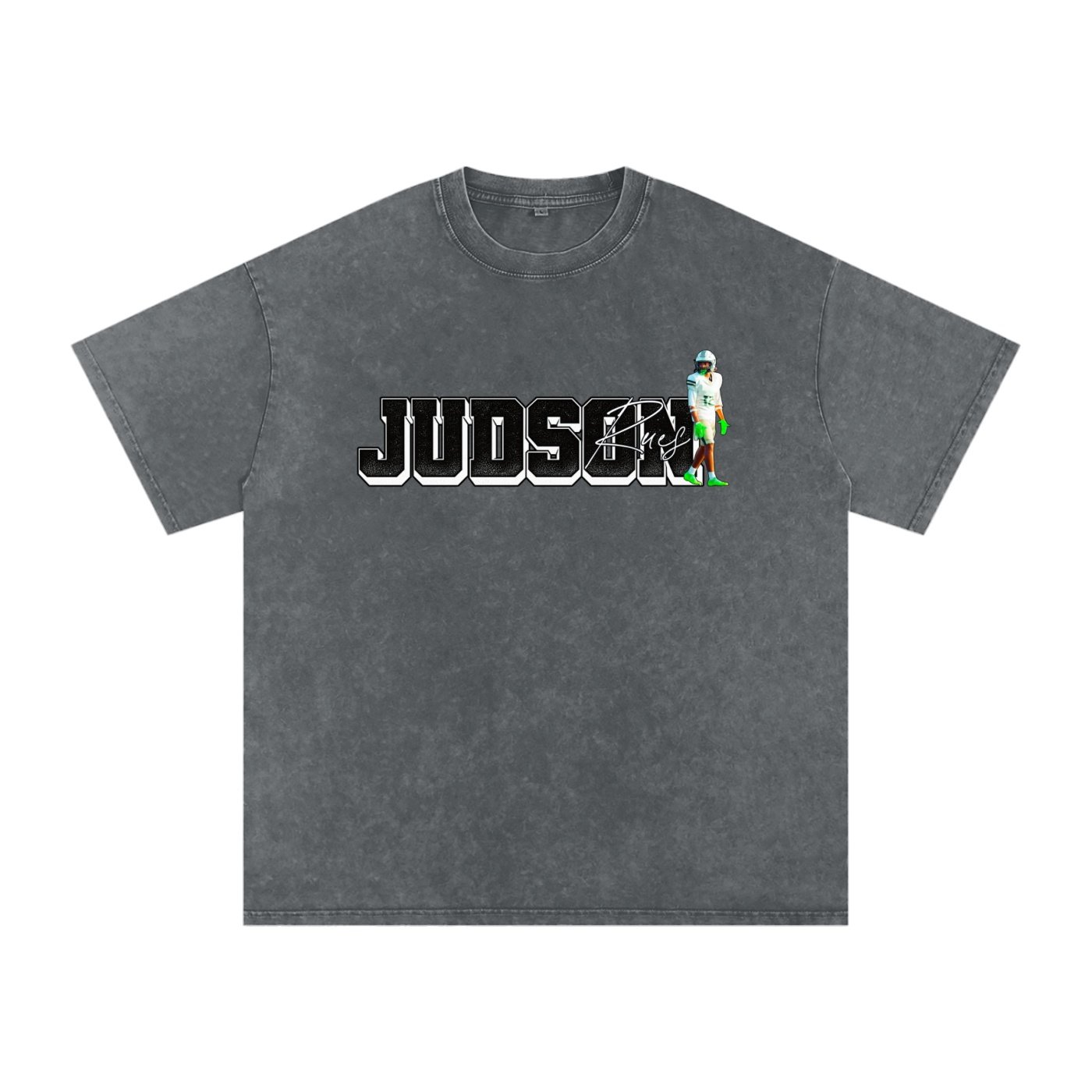 Judson Rues Snow Washed Oversized TEE - Image 4