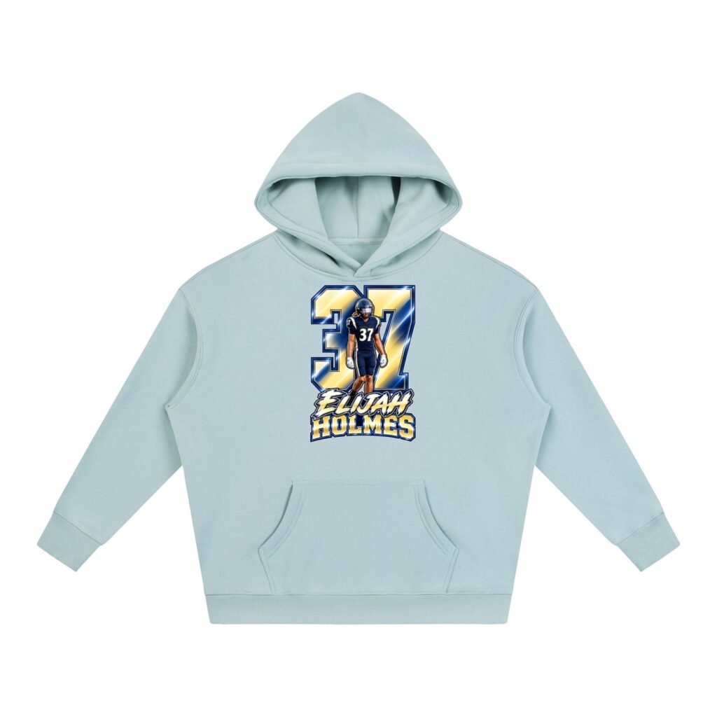 Elijah holmes Oversize Fleeced Hoodie
