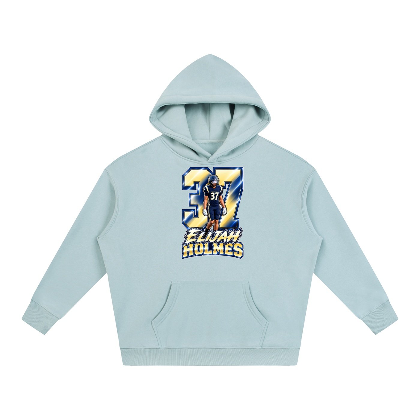Elijah holmes Oversize Fleeced Hoodie - Image 3