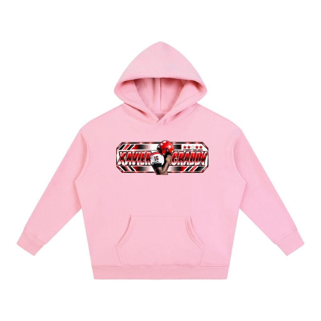 Xavier graddy Oversize Fleeced Hoodie