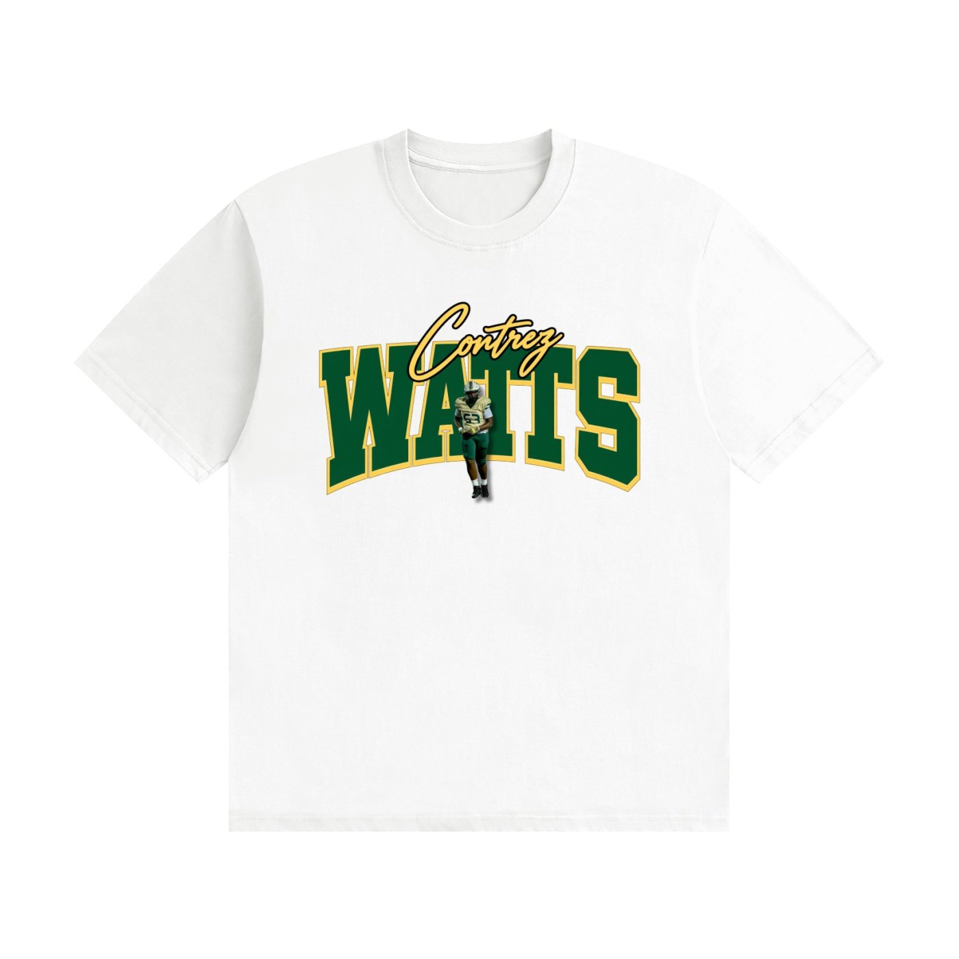 Contrez Watts Unisex Cotton T-Shirt - Image 2