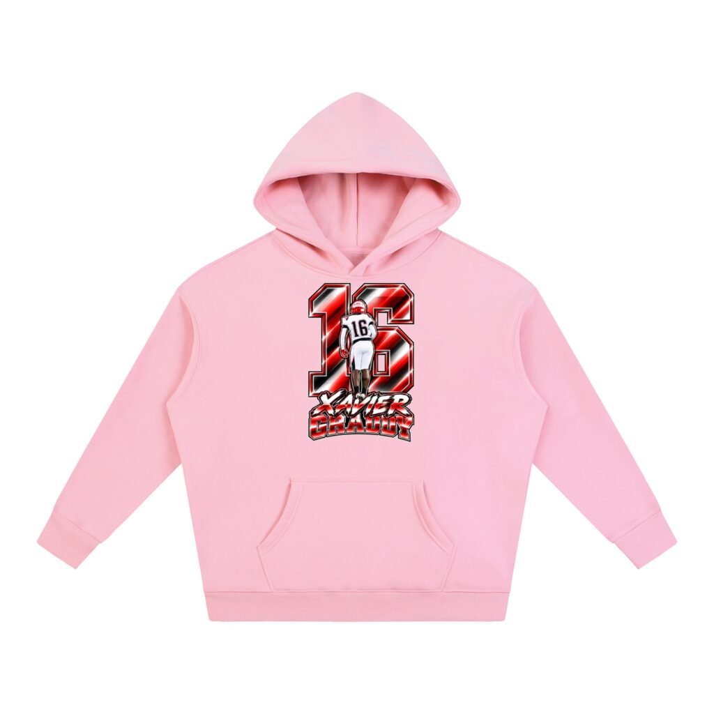 Xavier graddy Oversize Fleeced Hoodie