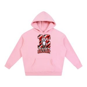 Xavier graddy Oversize Fleeced Hoodie - Image 5