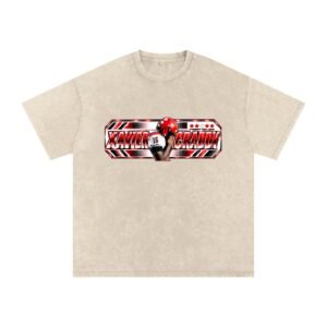 Xavier graddy Snow Washed Oversized TEE - Image 2