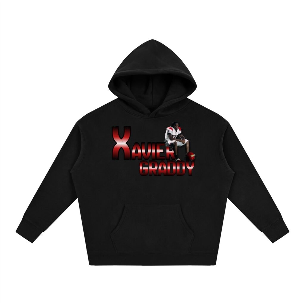 Xavier graddy Oversize Fleeced Hoodie