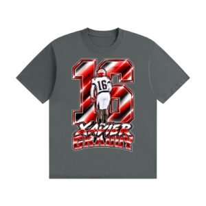 Xavier graddy Unisex Cotton T-Shirt - Image 5