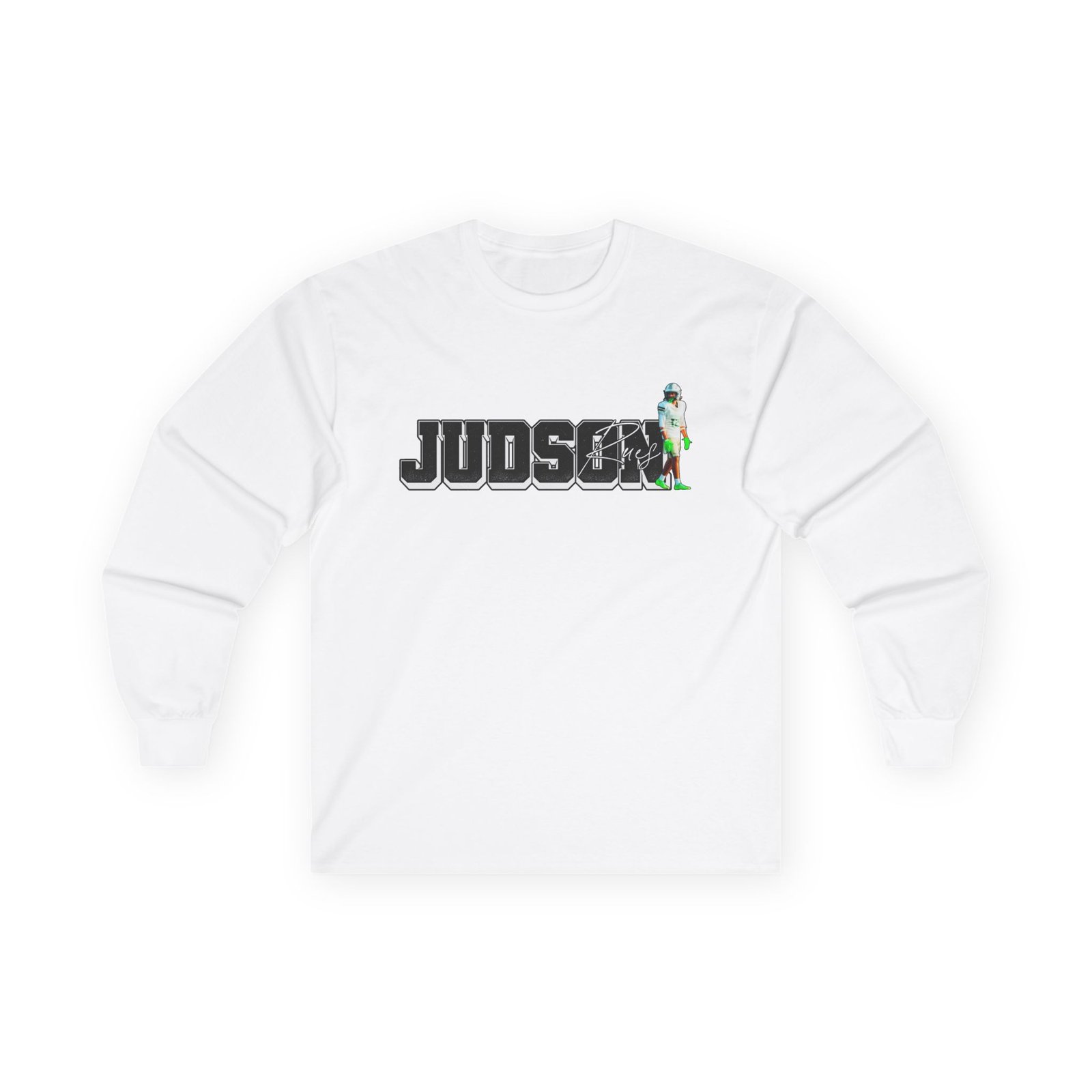 Judson Rues Unisex Cotton Long Sleeve Tee - Image 2