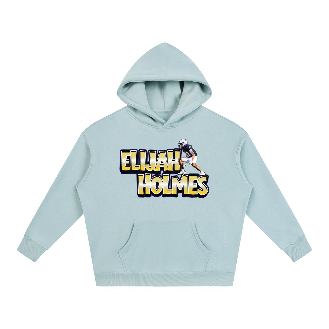 Elijah holmes Oversize Fleeced Hoodie - Image 3