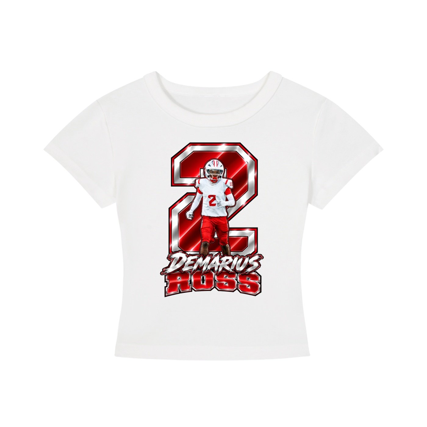 Demarius Ross   Women's CropTop - Image 2
