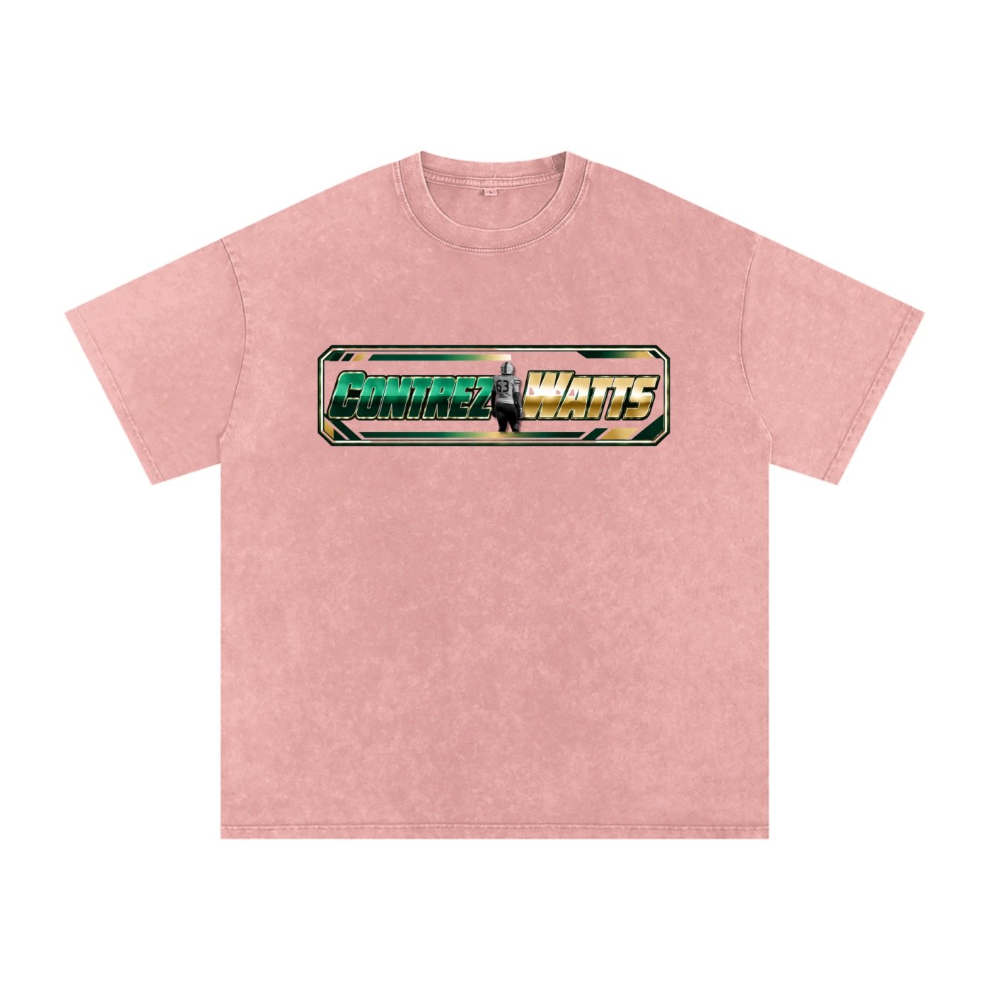 Contrez Watts Snow Washed Oversized TEE - Image 5