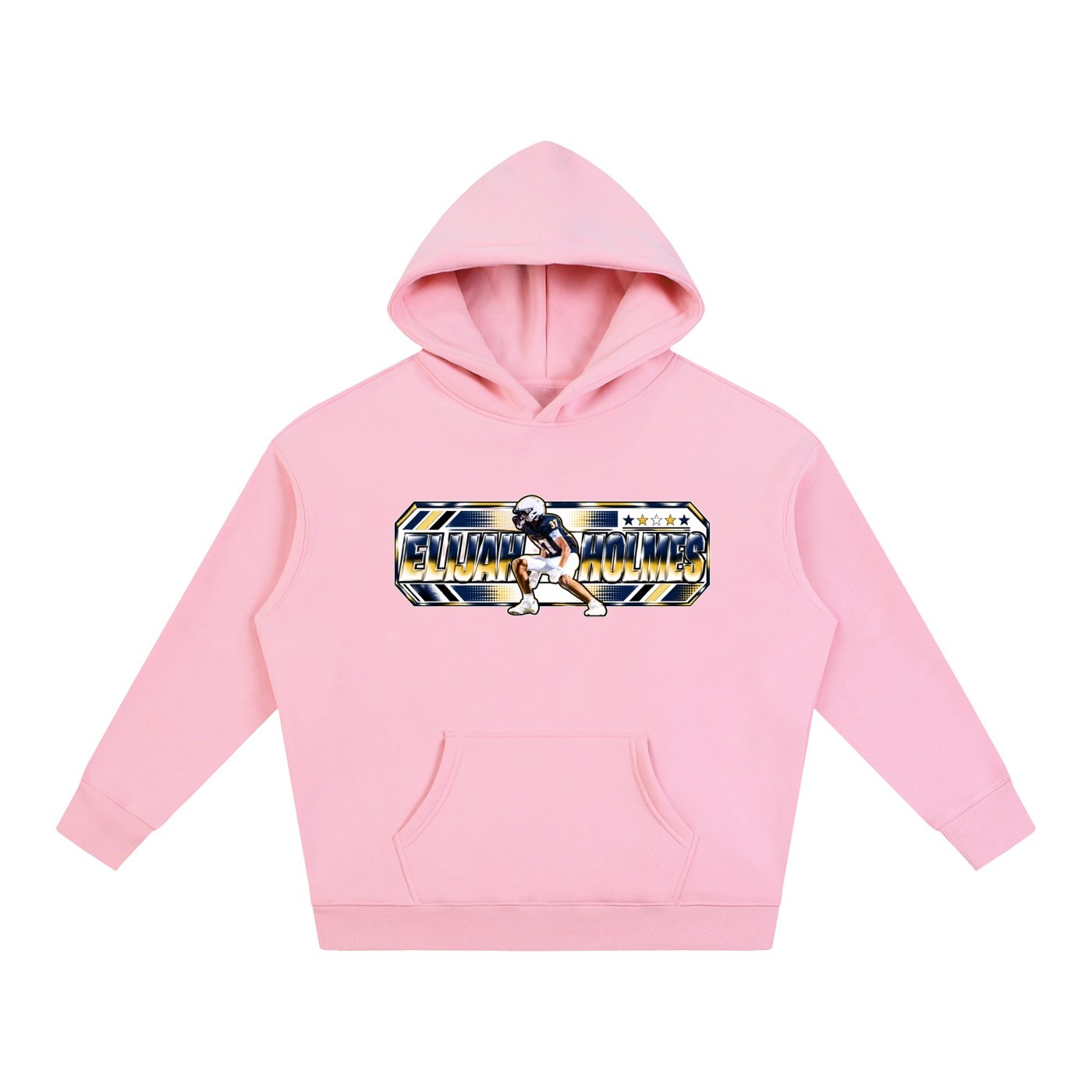 Elijah holmes Oversize Fleeced Hoodie - Image 5