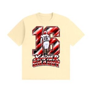 Xavier graddy Unisex Cotton T-Shirt - Image 3