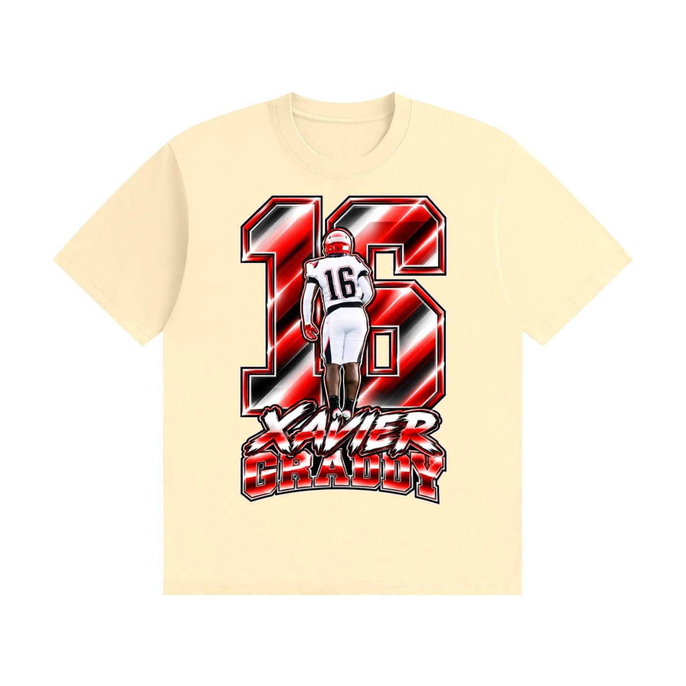 Xavier graddy   Unisex Cotton T-Shirt - Image 3
