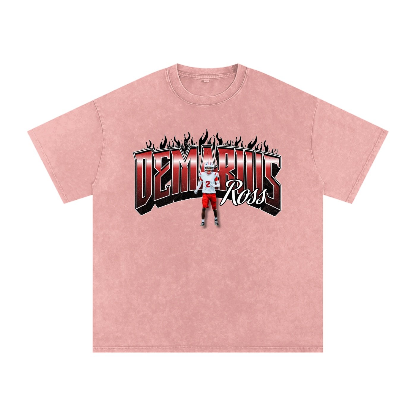 Demarius Ross  Snow Washed Oversized TEE - Image 5