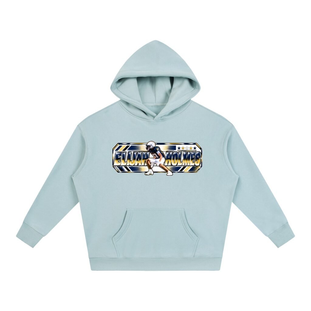 Elijah holmes Oversize Fleeced Hoodie