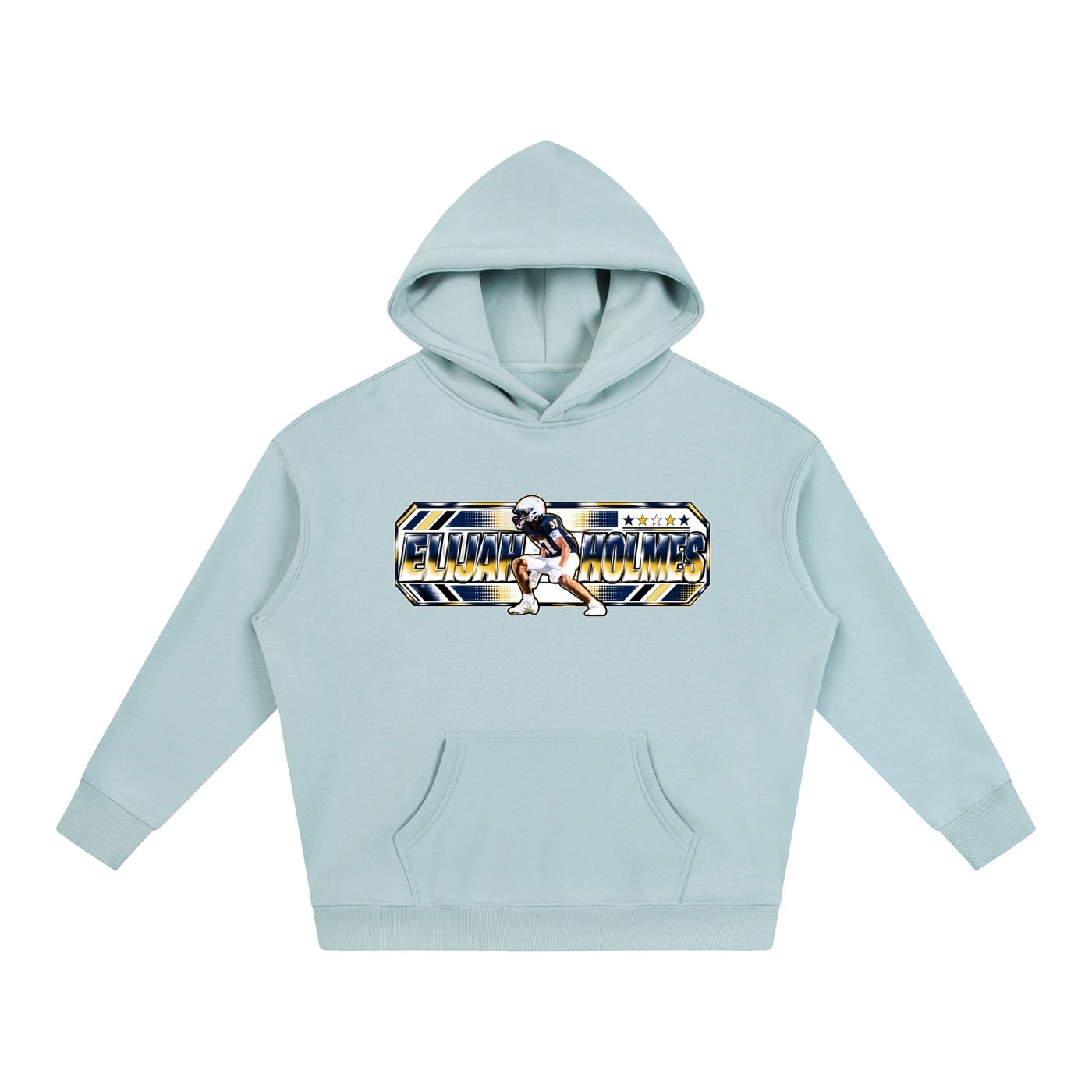 Elijah holmes Oversize Fleeced Hoodie - Image 3
