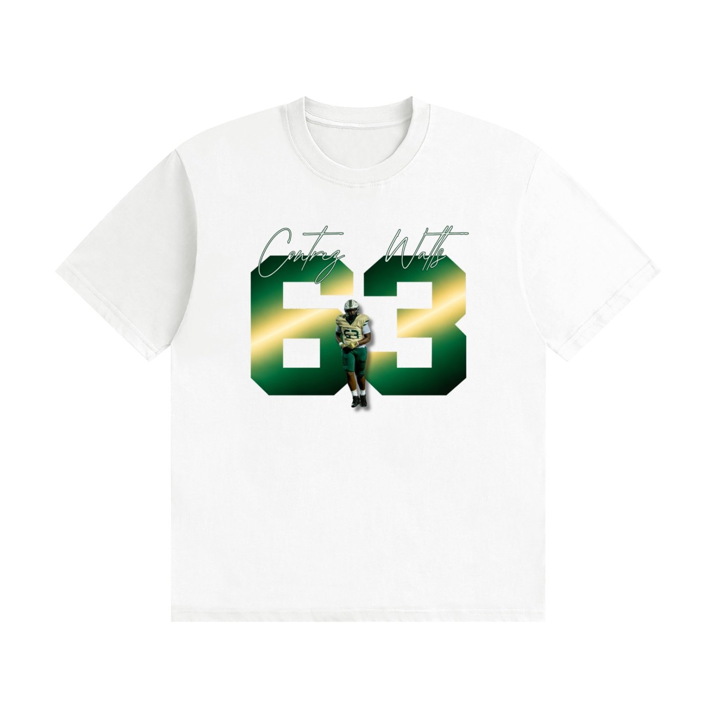 Contrez Watts Unisex Cotton T-Shirt - Image 2