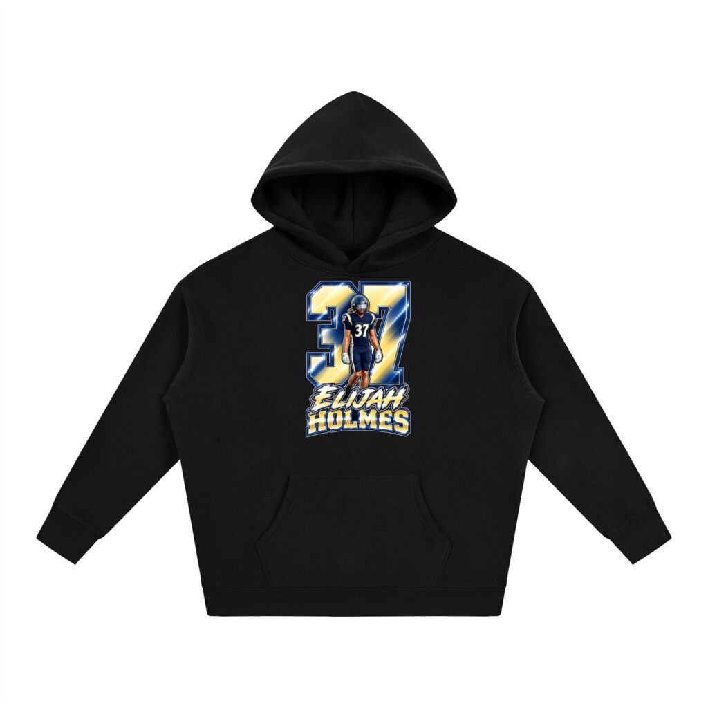 Elijah holmes Oversize Fleeced Hoodie