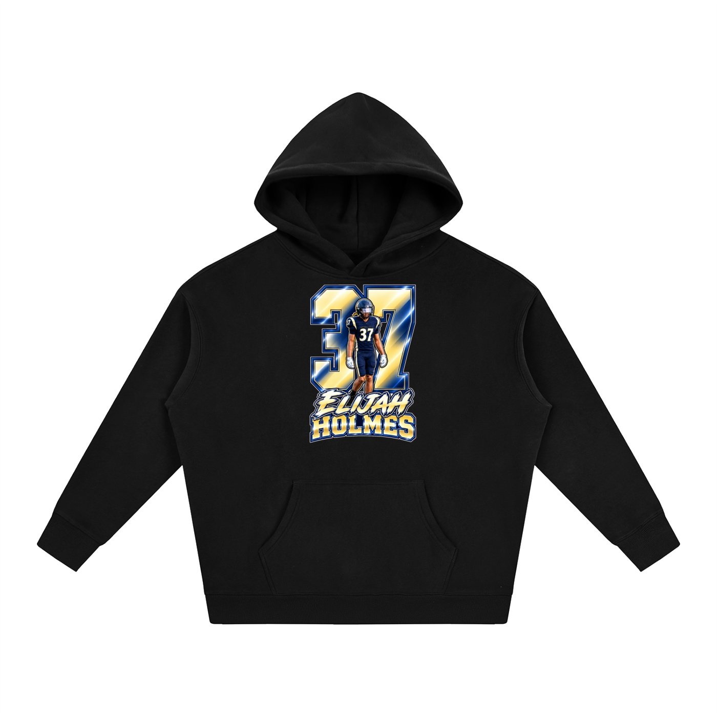 Elijah holmes Oversize Fleeced Hoodie - Image 1