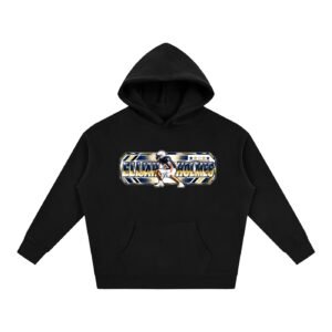 Elijah holmes Oversize Fleeced Hoodie - Image 1
