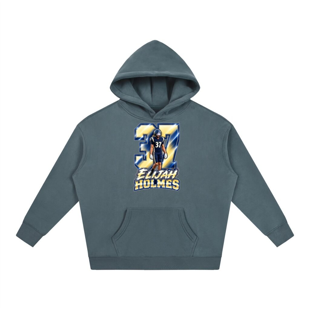 Elijah holmes Oversize Fleeced Hoodie