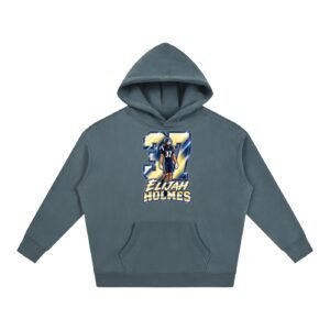 Elijah holmes Oversize Fleeced Hoodie - Image 4