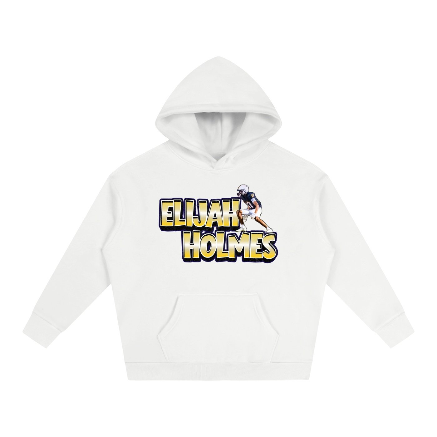 Elijah holmes Oversize Fleeced Hoodie - Image 2