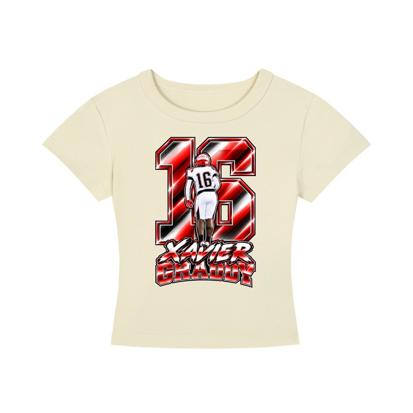 Xavier graddy   Women's CropTop - Image 4