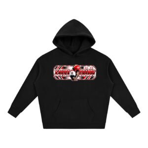 Xavier graddy Oversize Fleeced Hoodie - Image 1