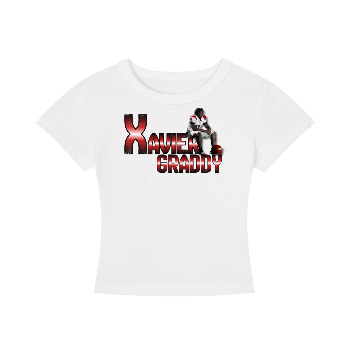 Xavier graddy   Women's CropTop - Image 2