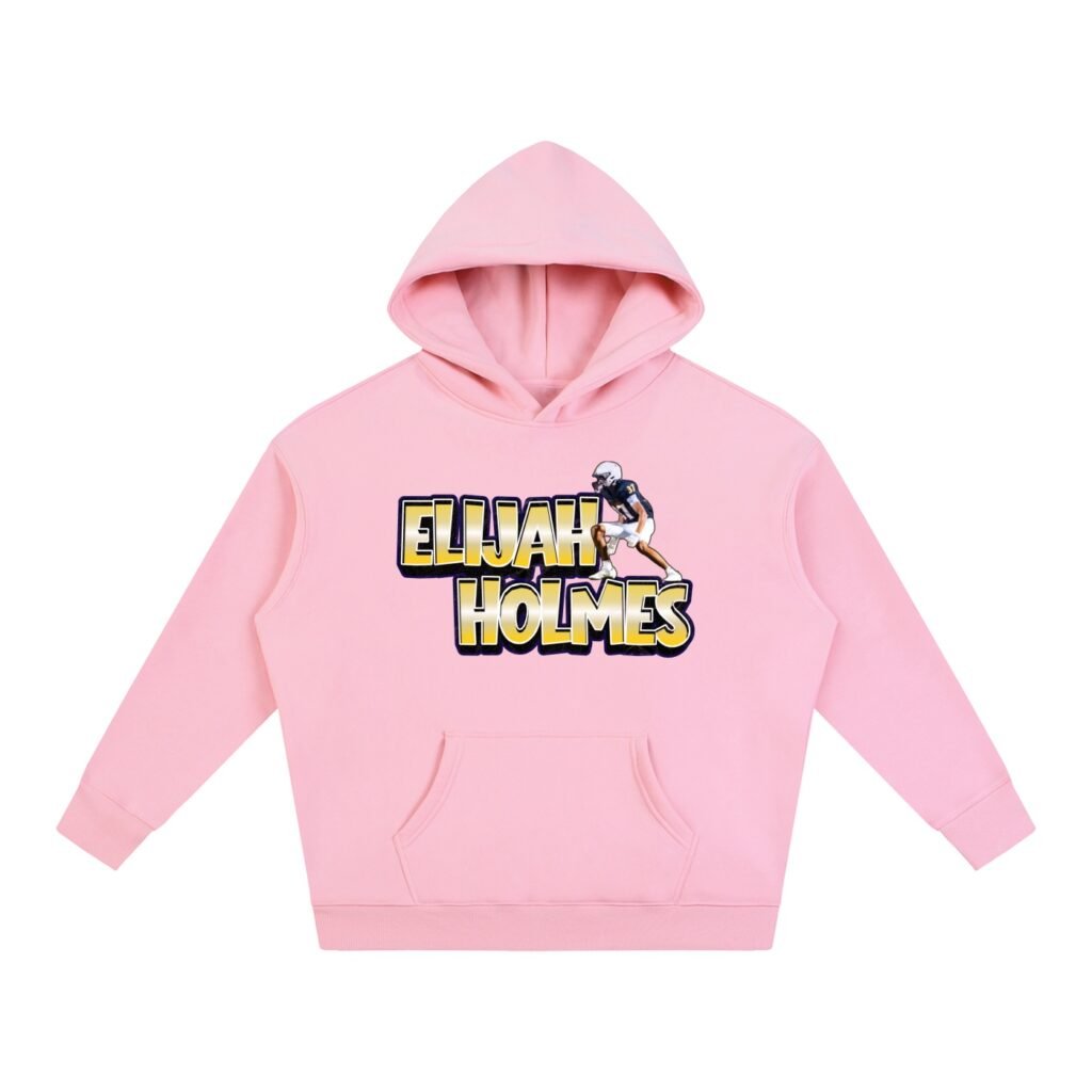 Elijah holmes Oversize Fleeced Hoodie