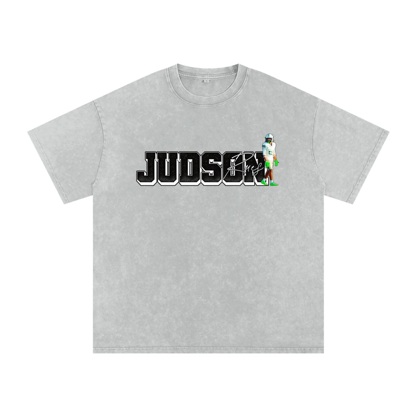Judson Rues Snow Washed Oversized TEE - Image 3
